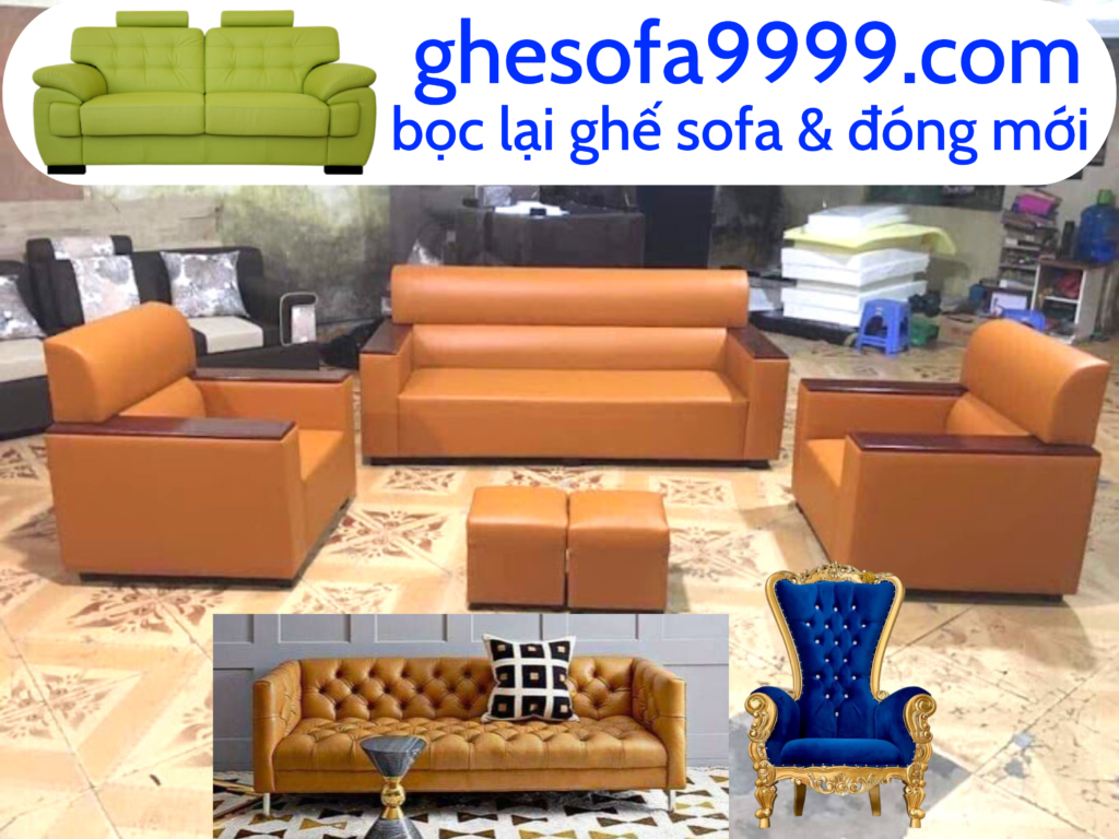 bọc ghế sofa, đóng mới ghế sofa tphcm